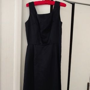 VINTAGE 1960'S LITTLE BLACK DRESS COCKTAIL SHEATH